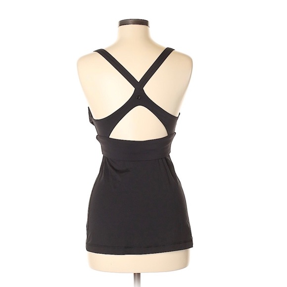 Lululemon Black Wrap It Up Tank - Picture 7 of 8